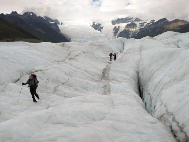 Walking in Prayer , Wrangell-St. Elias National Park, Alaska Photo by Carlos Baglietto
