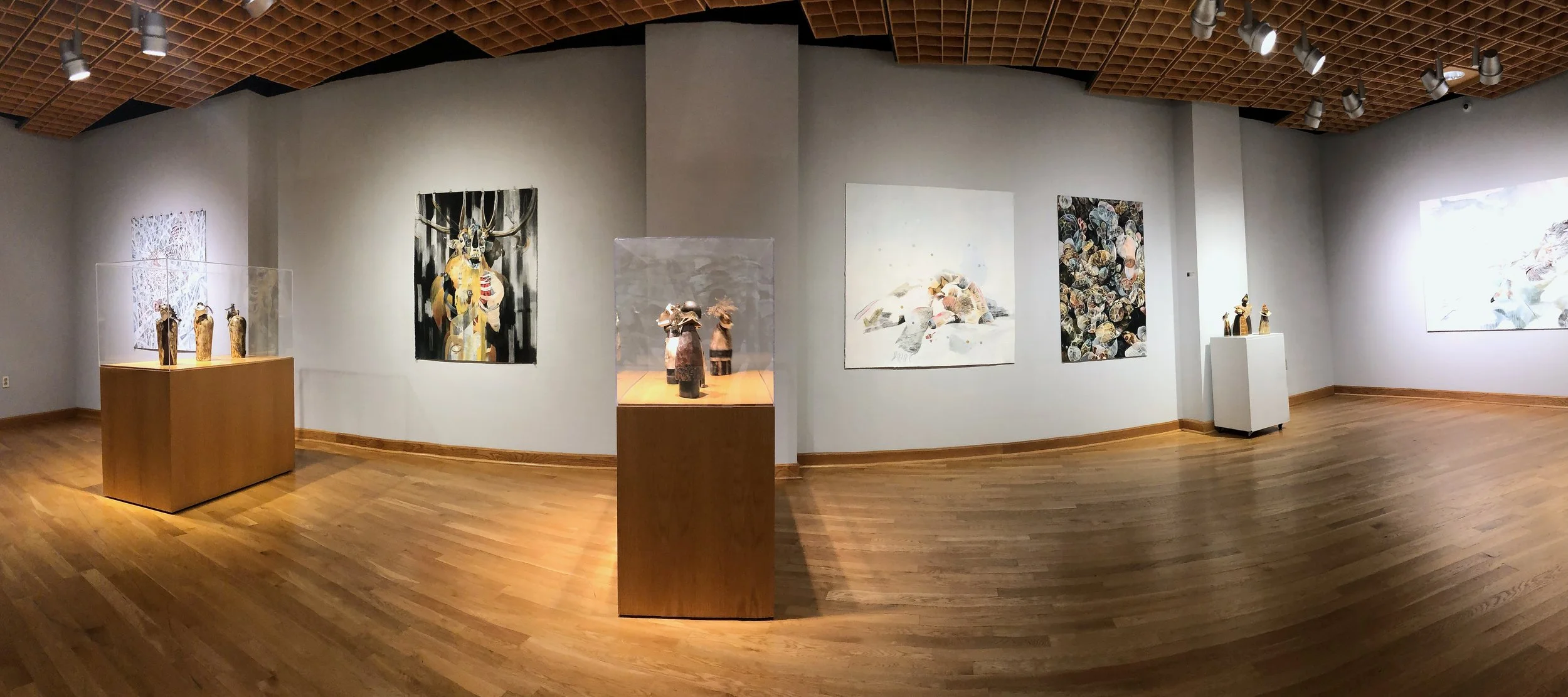 installation view | Fitton Center for Creative Arts