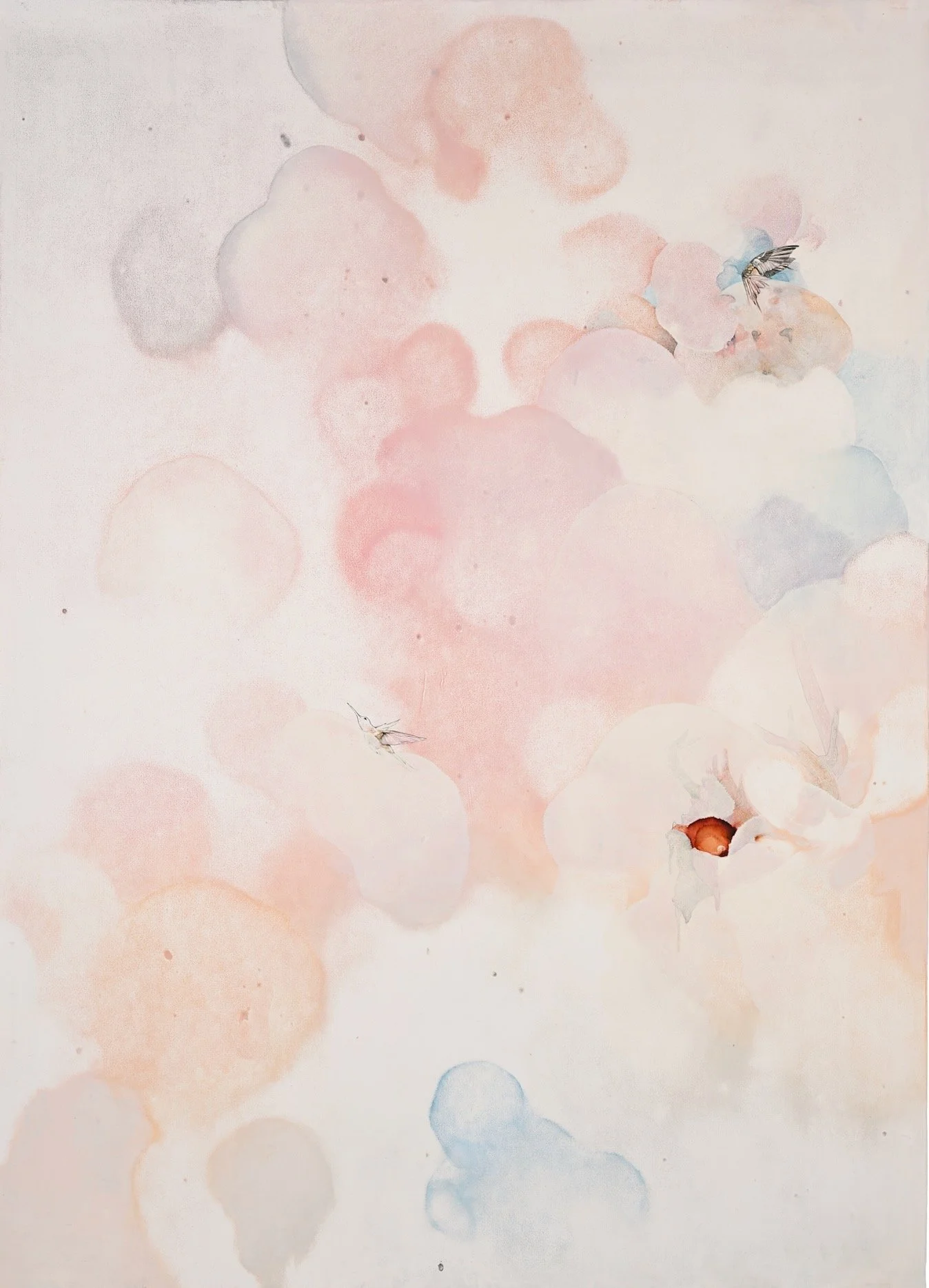 The Lilies How They Grow IX | oil and pastel on paper | 84 x 60 in. | 2019