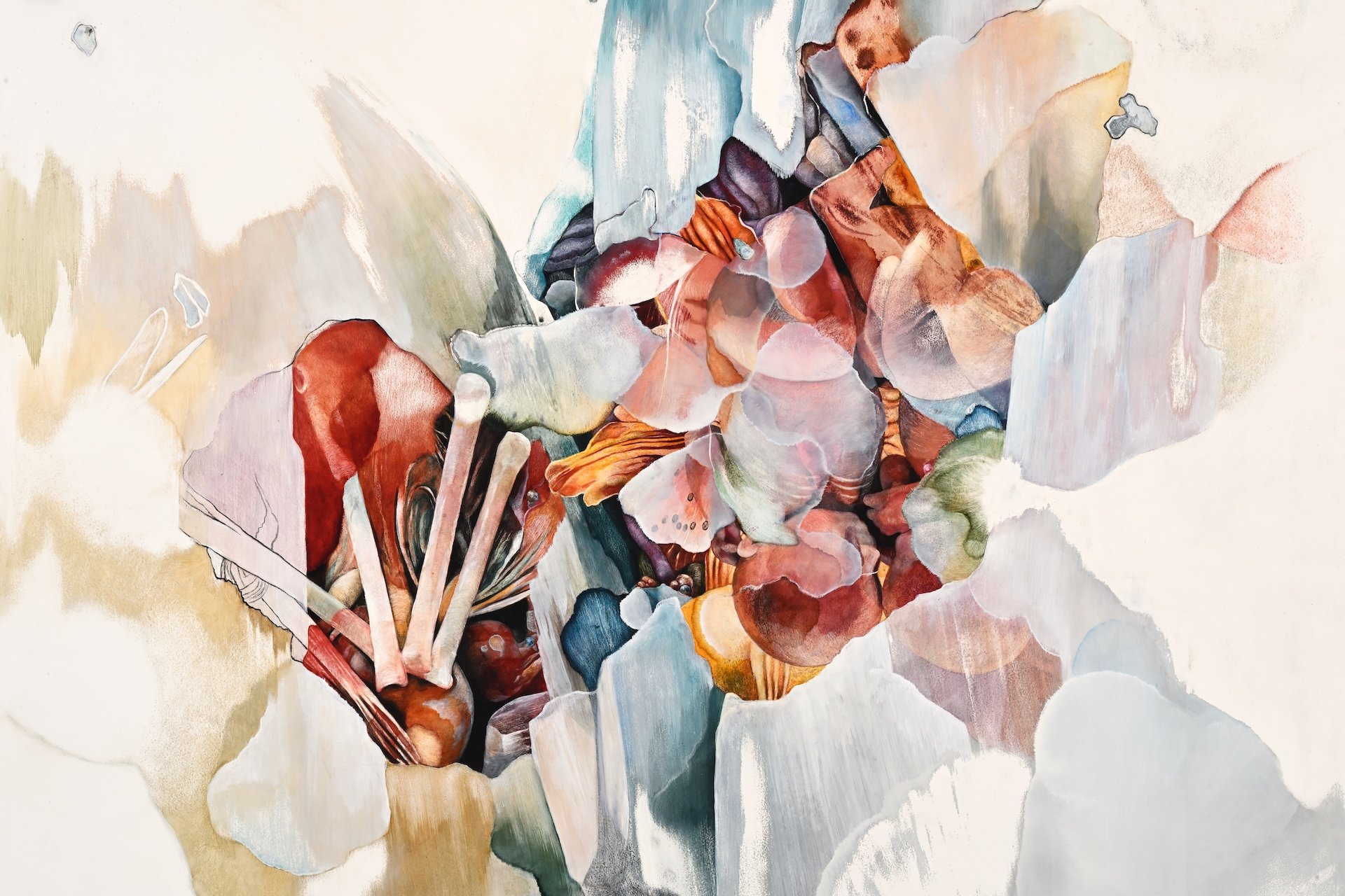 The Lilies How They Grow VI | detail