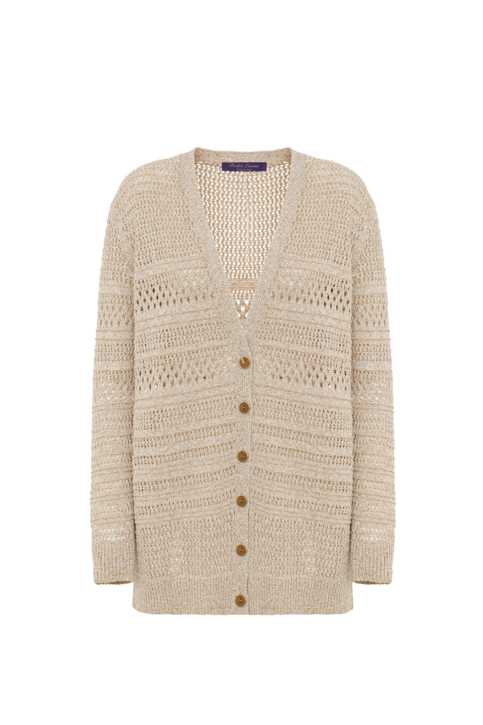 Spring summer 2023 - silk sequin boyfriend cardigan