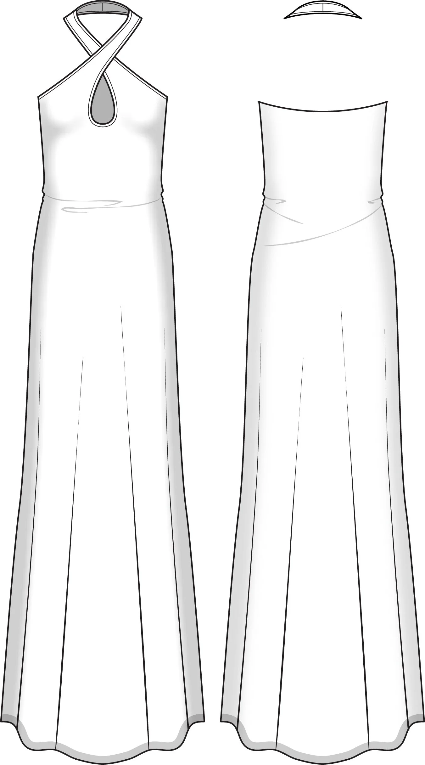 HALTER KEYHOLE FLOOR LENGTH DRESS IN VISCOSE copy.jpg