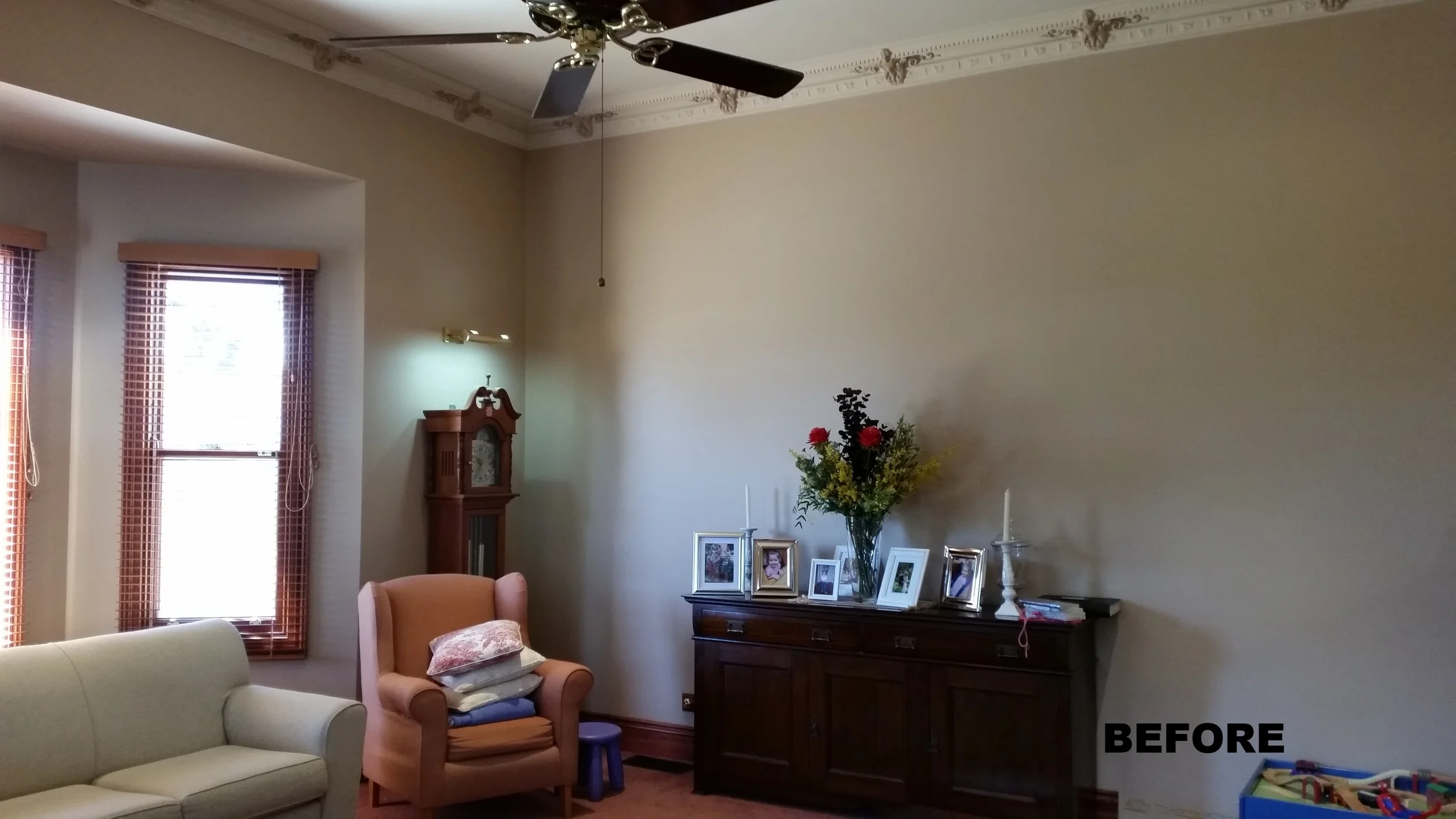 lounge living room design before