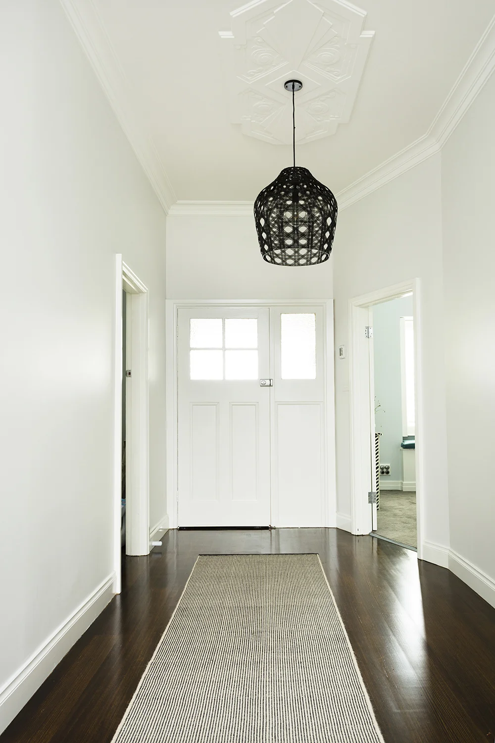 entry interior designer melbourne hallway runner