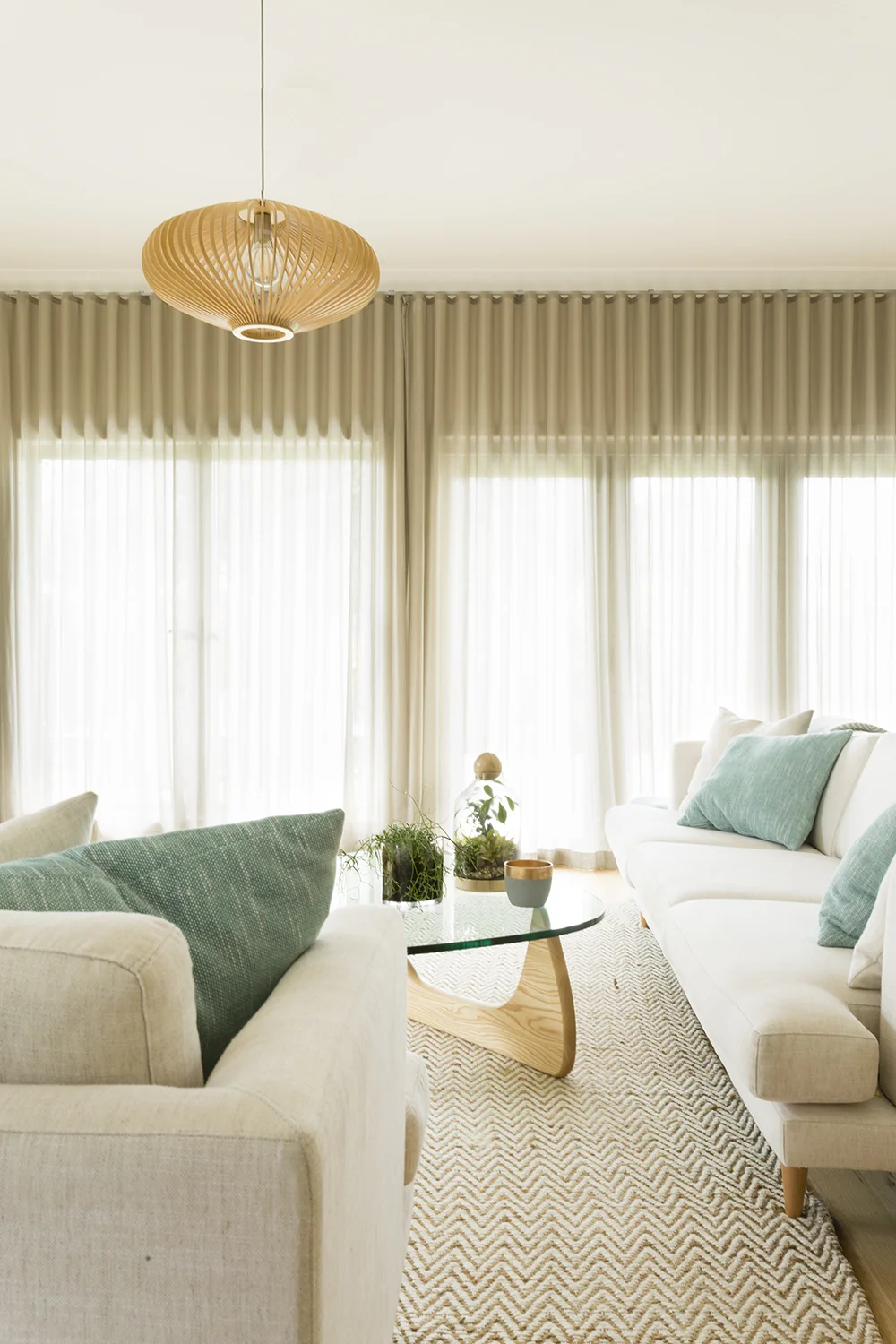 curtains, ripplefold curtains, sheer curtains, interior decorator, melbourne