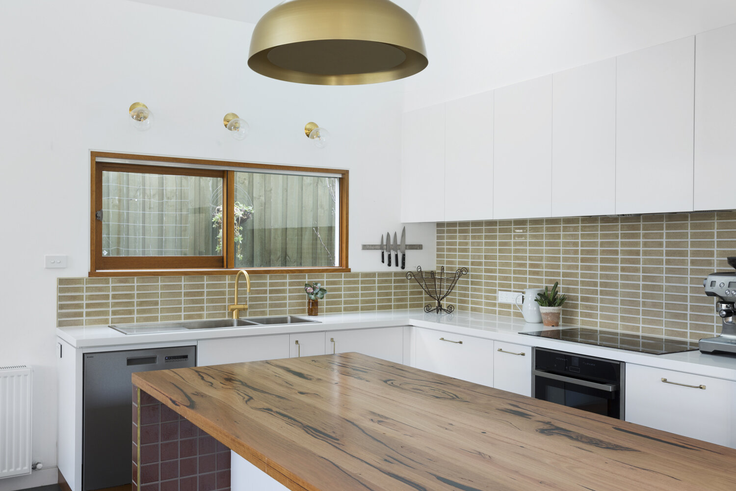 New kitchen design in inner city Melbourne home extension and renovation
