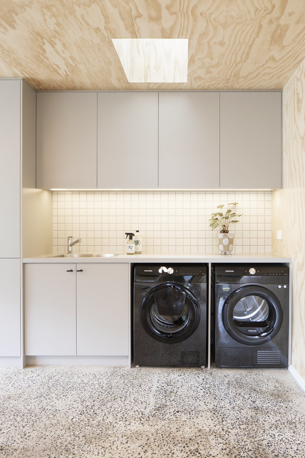 Laundry design in Clifton Hill studio by Interior Designer Meredith Lee