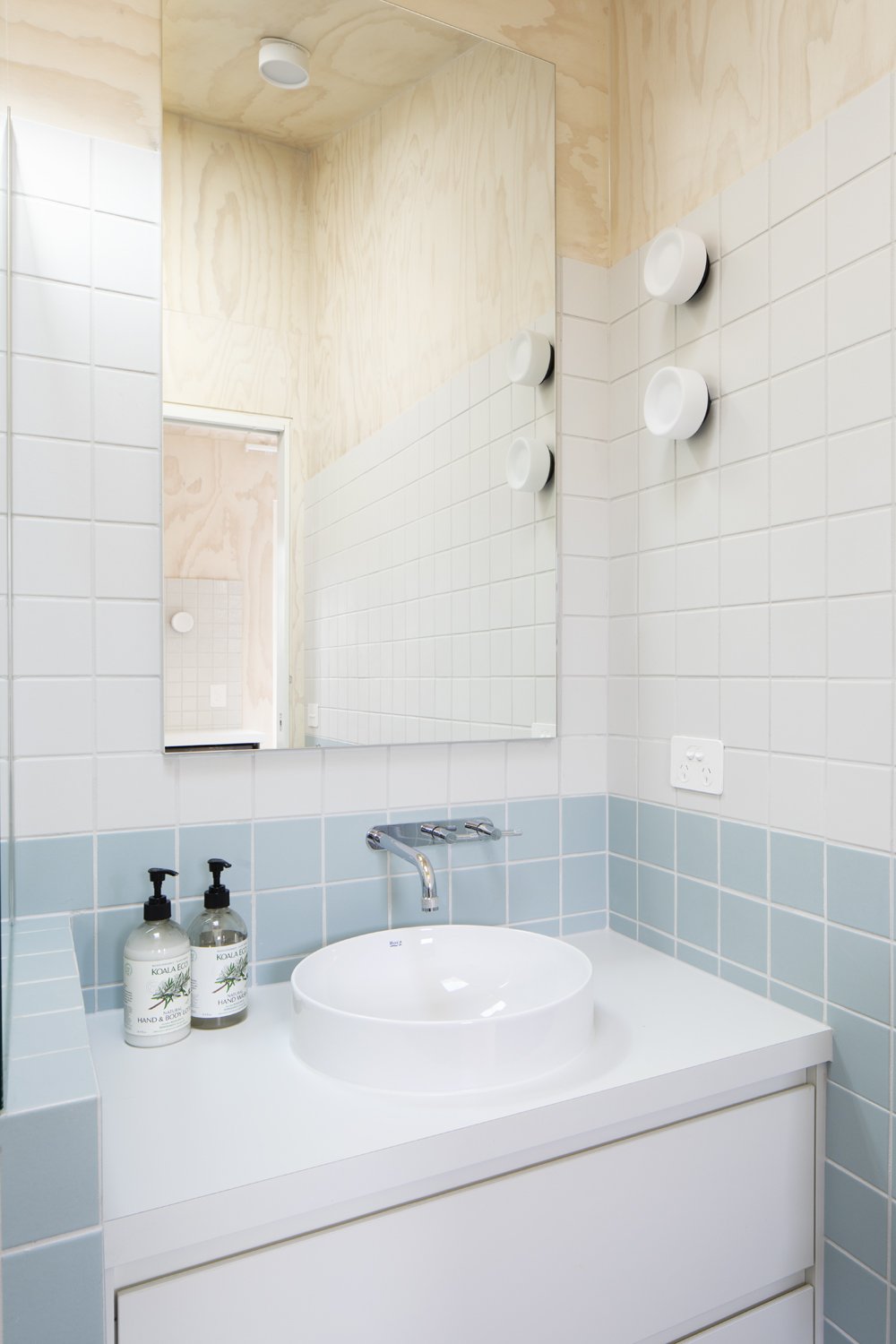 Bathroom designed by Melbourne interior designer Meredith Lee
