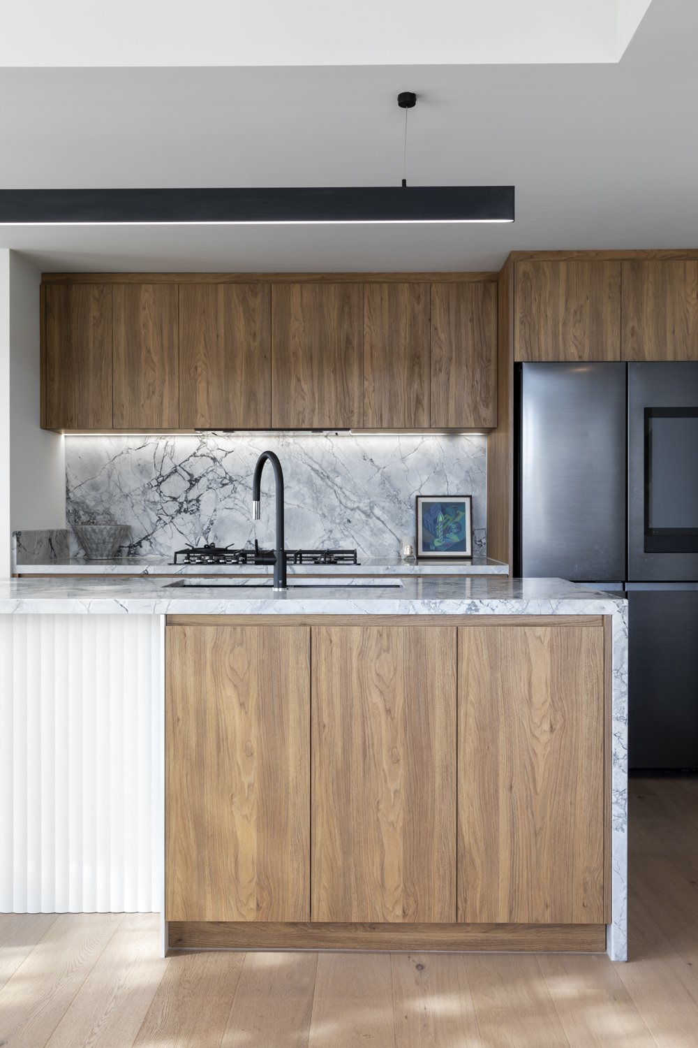 Kitchen renovation designed by Melbourne residential interior designer Meredith Lee