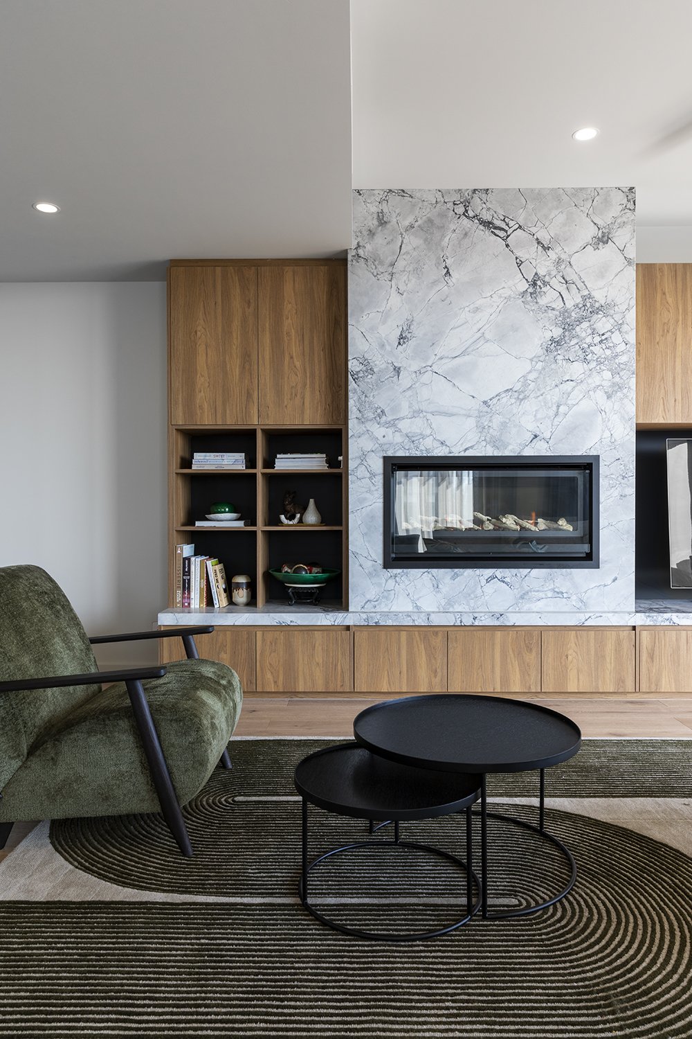 View of Melbourne Penthouse Apartment Interior Design
