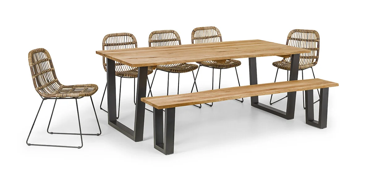 Oak Large Table  Bench 3Q A Lores.jpg