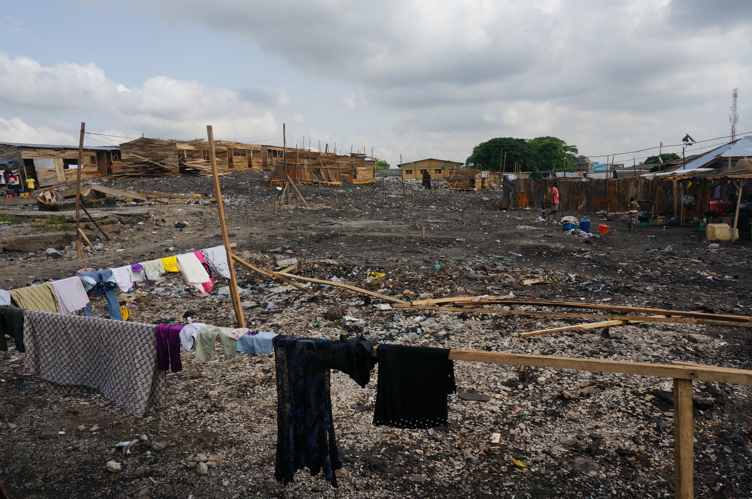 Urban poor communities frequently suffer from natural and man-made disasters, including fire outbreaks and flooding.