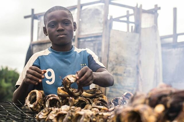 &quot;I usually assist my mom in drying fish in the community, I'm doing it to help reduce the burden on my mom because it's too much stress for her alone.

The main reason why I really started helping her was that, one night, I was sleeping and I wa