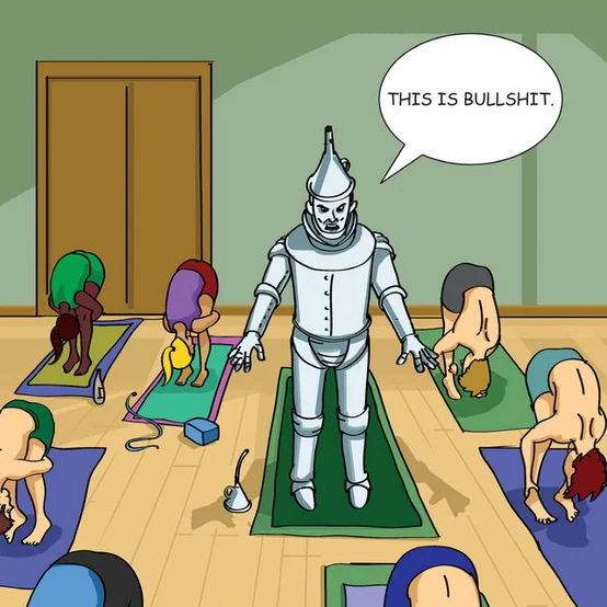 Yoga isn't for the flexible