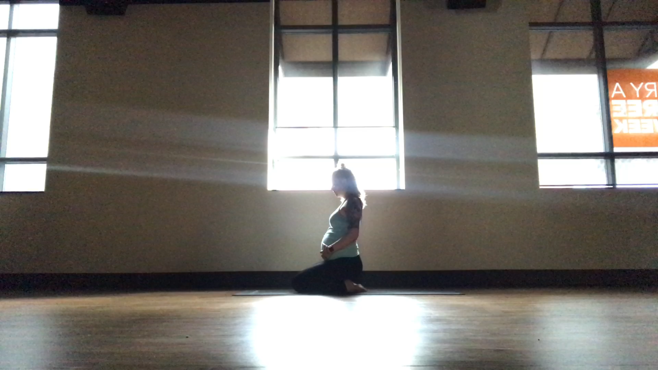 No, you can’t touch my belly