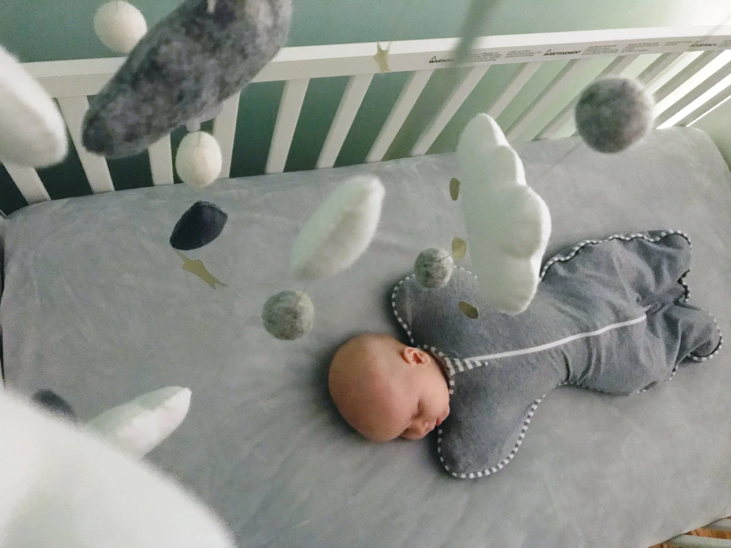 Making the transition from bassinet to crib