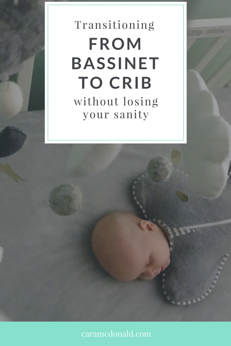 how to transition from bassinet to cot