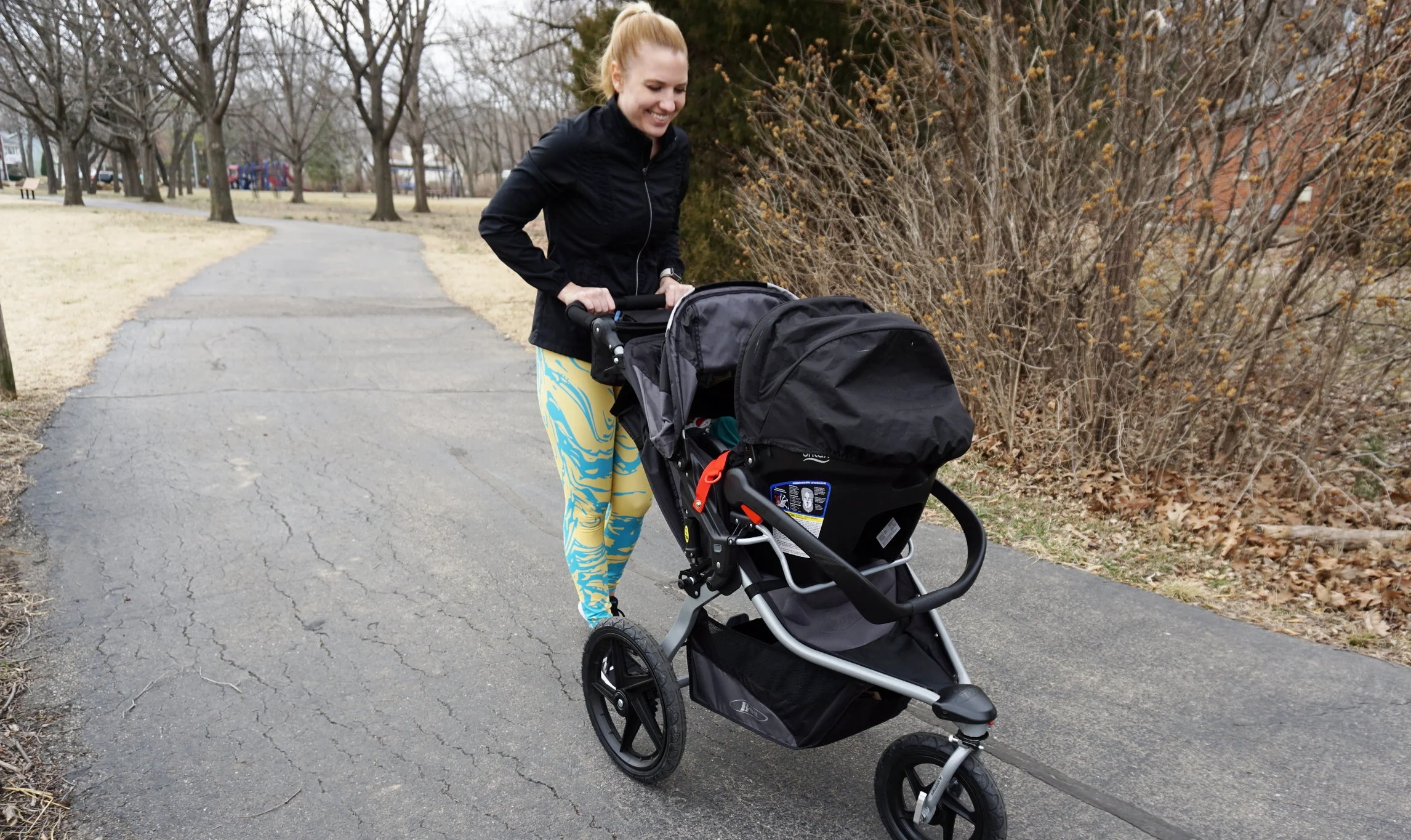 Finding time for fitness as a new parent