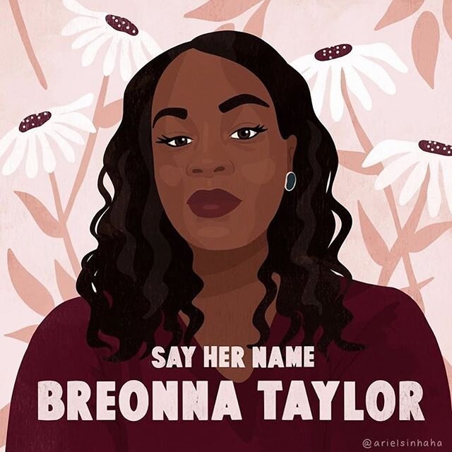 Link to action items to take is in my profile. She would be 27 today.⠀
⠀
Art: @arielsinhaha ⠀
⠀
⠀
#sayhername #birthdayforbreonna