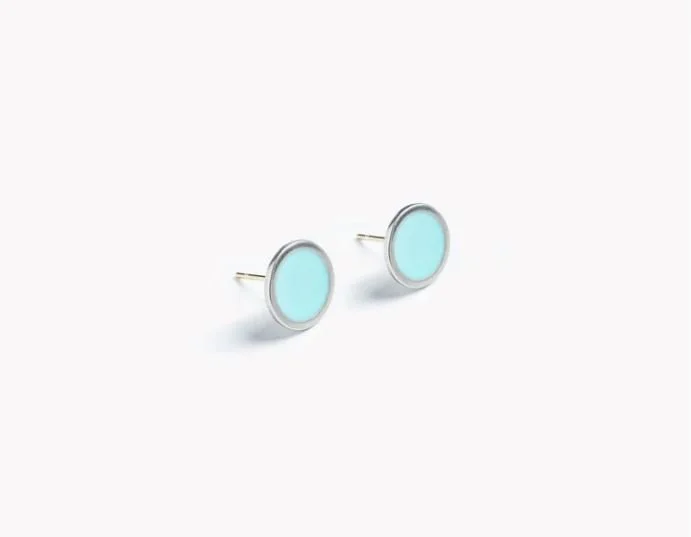 Silken Turquoise Studs.JPG