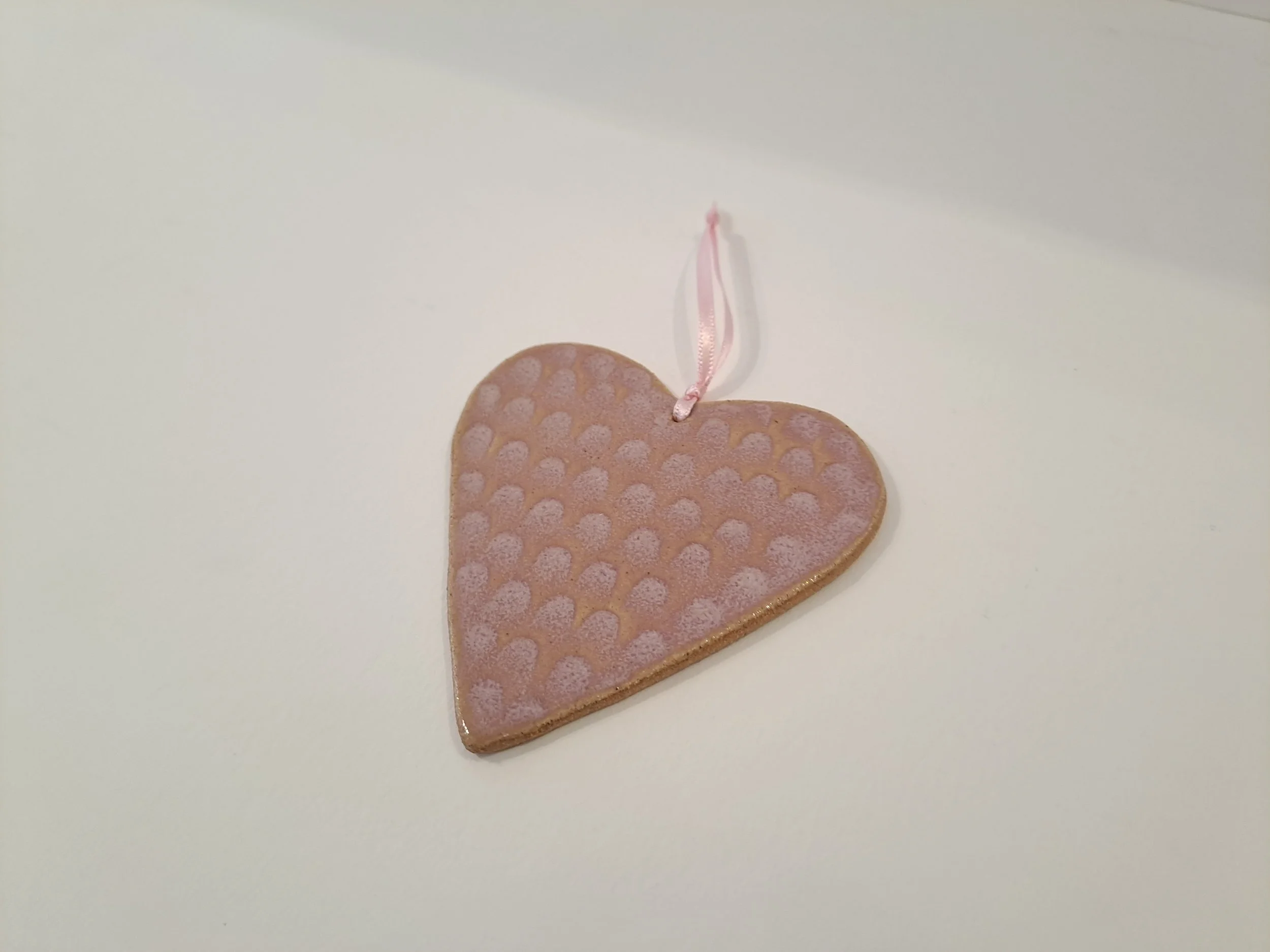 Julie Barham - Pale Pink Hearts