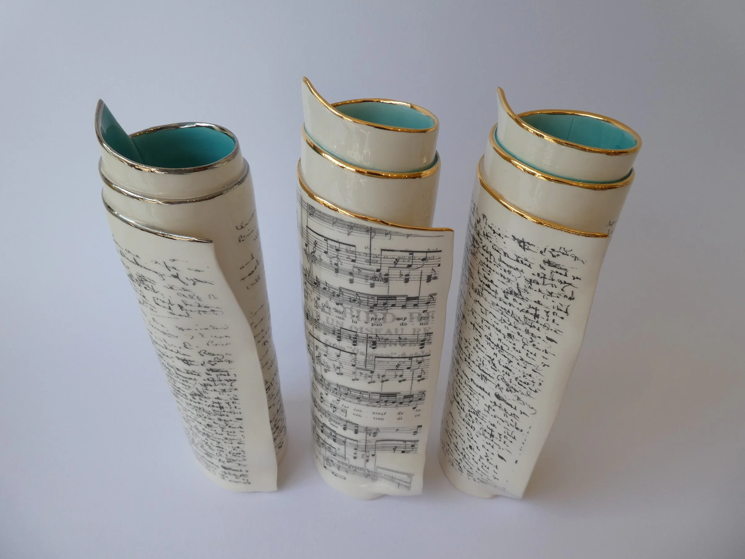 Diane Griffin - Extra Large Scroll Vases