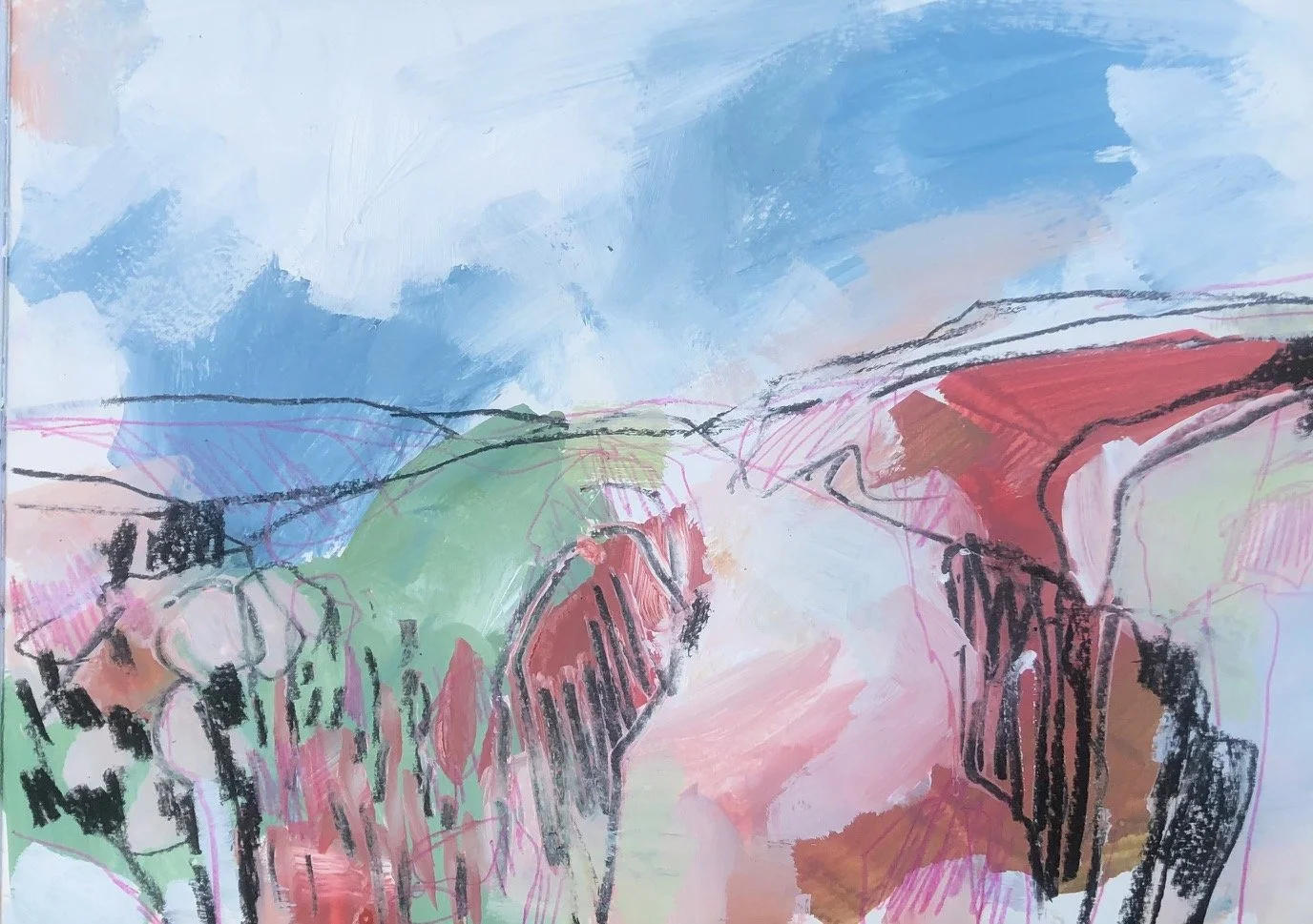 Jacqui Watkins - Summer Sky I