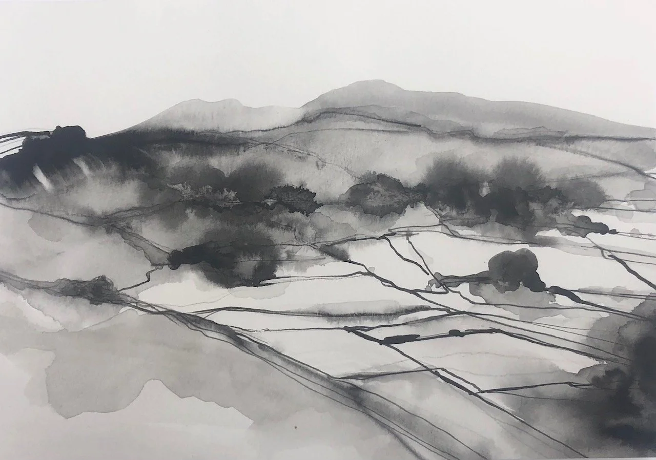 Jacqui Watkins - Towards Mam Tor