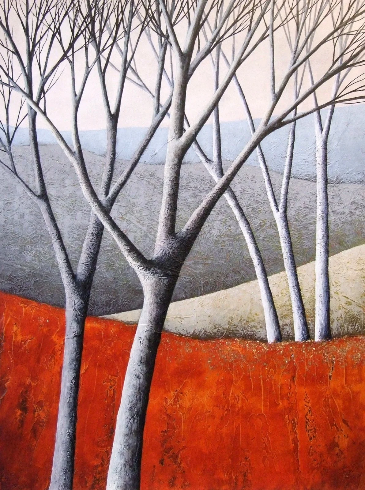 Deborah Burrow - Where we Walked VI