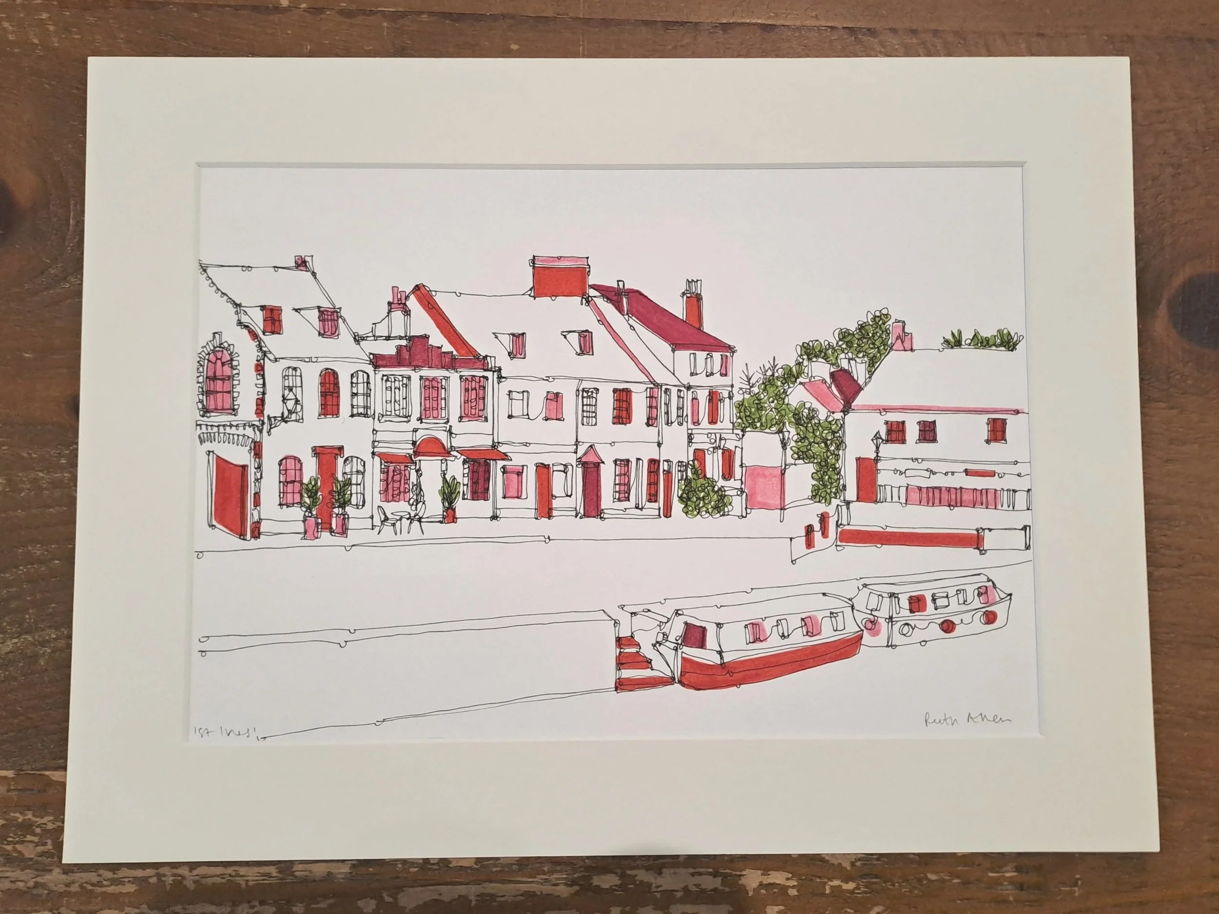 Ruth Allen - St Ives Pinks & Reds