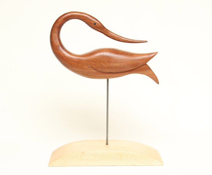 Derek Smith - Large Mahogany Coastal Bird