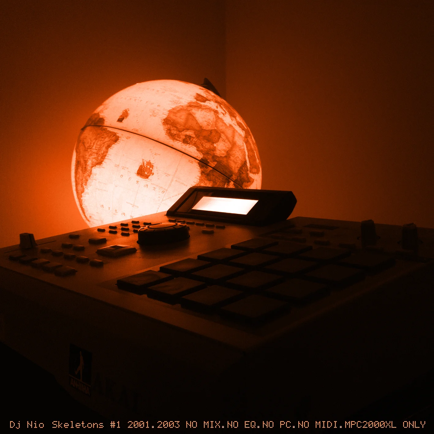 Here's "Skeletons Vol.1", my very first BEAT TAPE ever. In every sense.