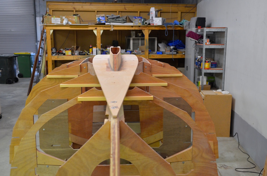 After glue has set and clamps removed.