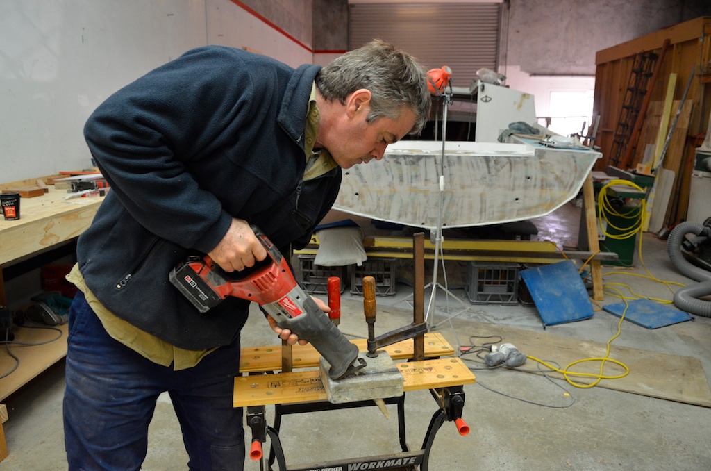 I used a reciprocating saw to cut blocks, and also an electric planer for final shaping