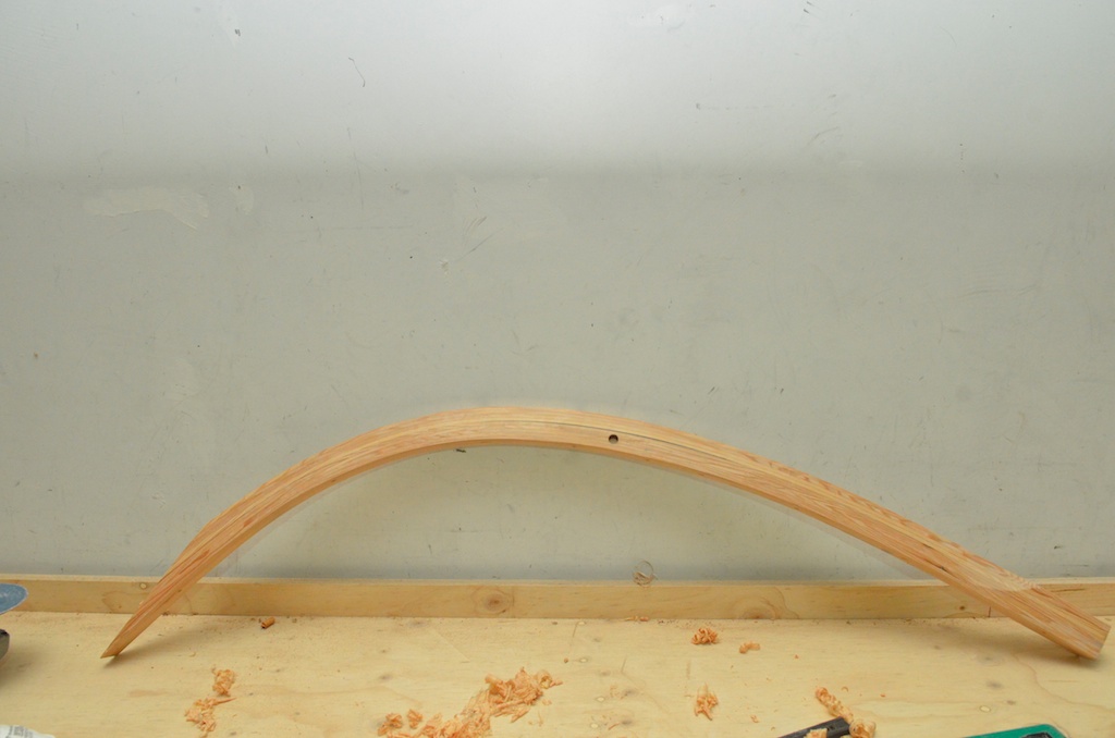 Finished stem.