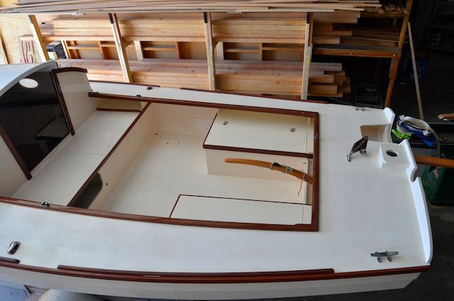 Side view of cockpit