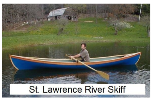 Photo 3: The Annie is a larger boat than the Fry. It can carry a passenger and is fast for single rowing. The hull is considered one of the finest variants in the SLRS series. 