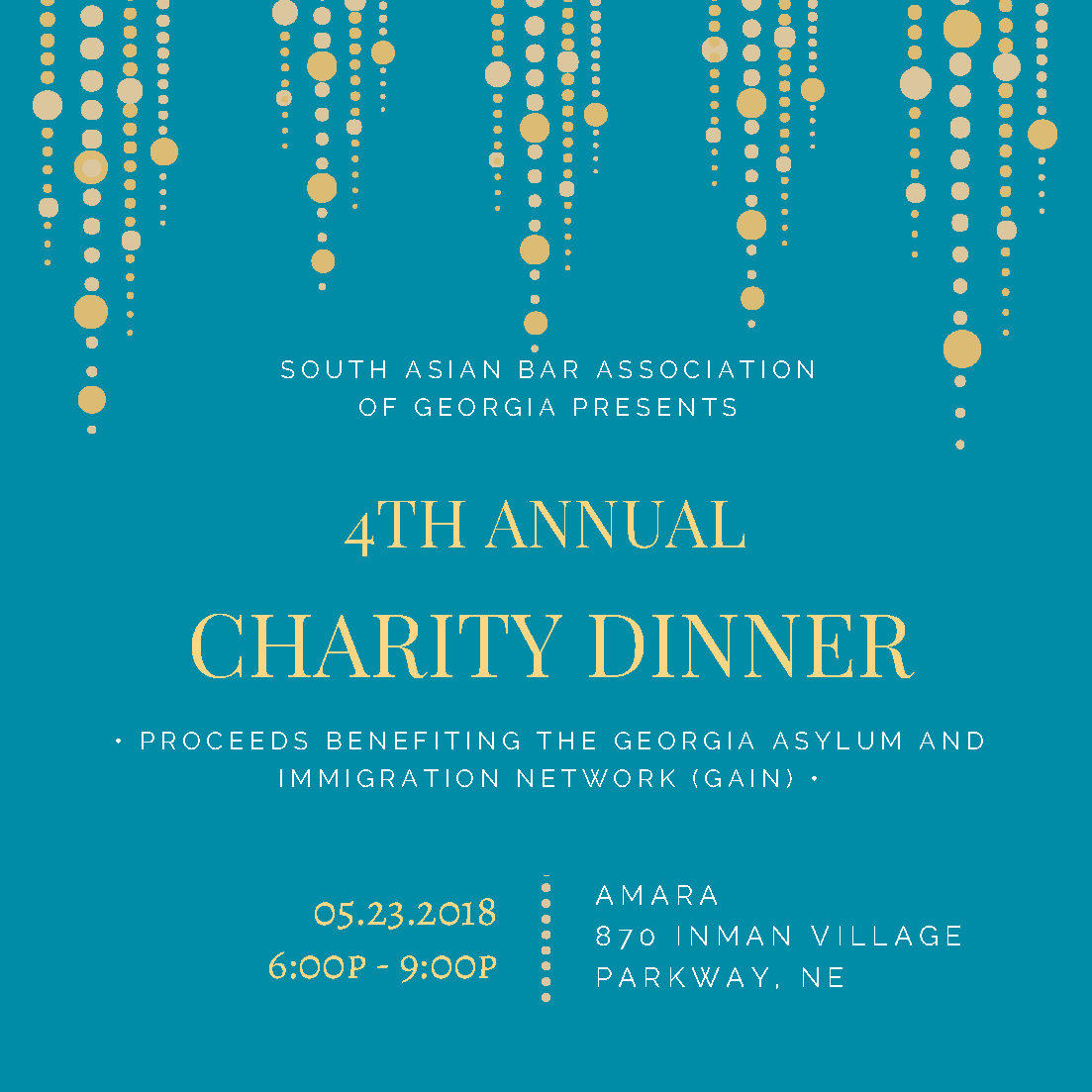 PURCHASE TICKETS HERE! SABA-GA Members should have already received an e-mail with a discount code! Please e-mail sabaga13@gmail.com with questions about the code.