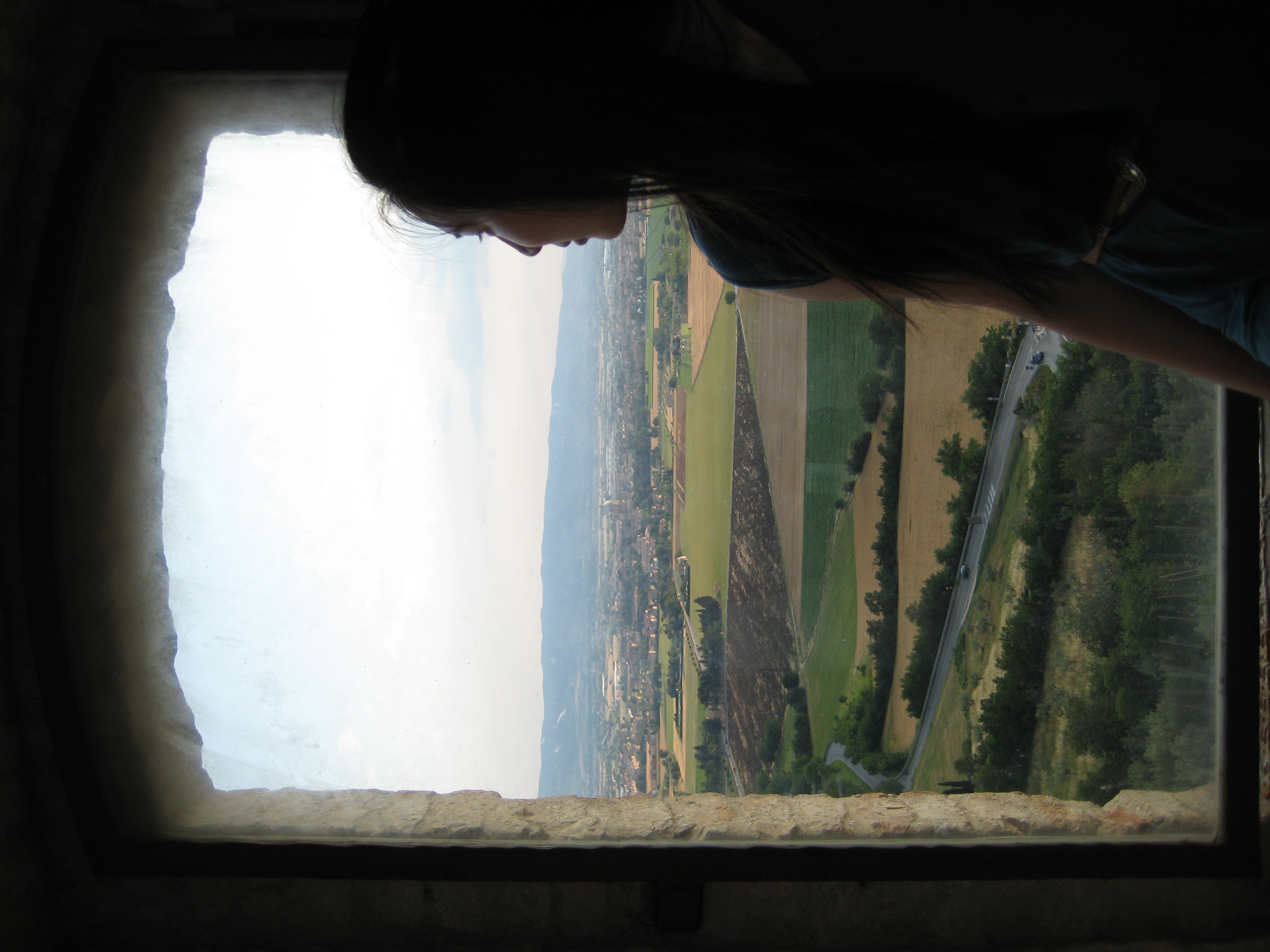 "Once a week, go somewhere where the sky meets the horizon and remind yourself that you are infinite." This is me in in the St. Francis Basilica in Assisi, Italy. 