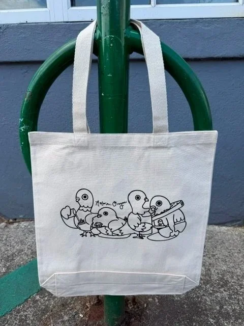 Blue Scorcher Tote Bag