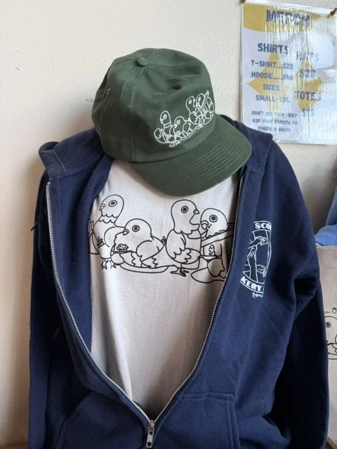 Blue Scorcher Pigeon Shirt