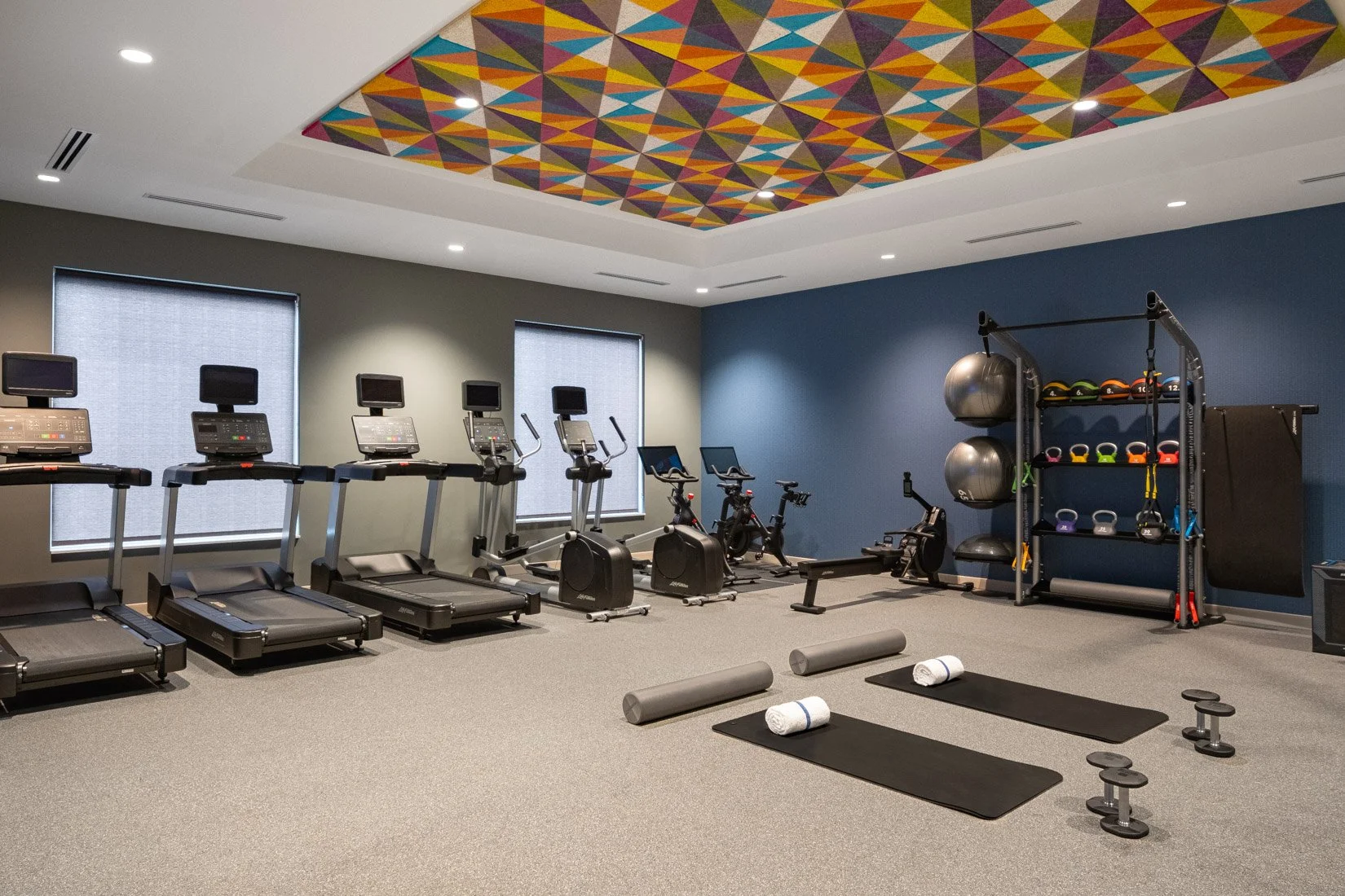  Original Filename: 3919_BNASPRU_TRU_fitnesscardio.jpg File Name: Tru-Fitness-Cardio.jpg Caption: Fitness center cardio equipment Marketing Caption: Modern cardio equipment available in the Tru by Hilton Spring Hill fitness center. Alternate Tag: Tru