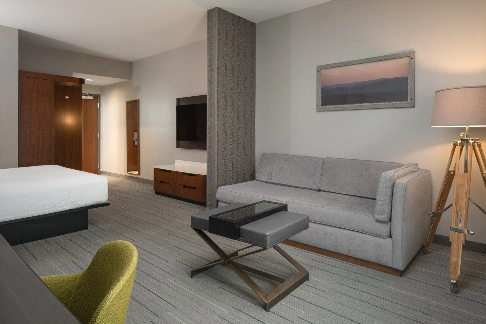  Original Filename: 1706_GTLFG_Fairfield_kingsuiteliving.jpg File Name: GTLFG-King-Suite-Living-Area.jpg Caption: King suite living area Marketing Caption: Separate living space in a king suite at Fairfield Inn &amp; Suites Gatlinburg Downtown offeri