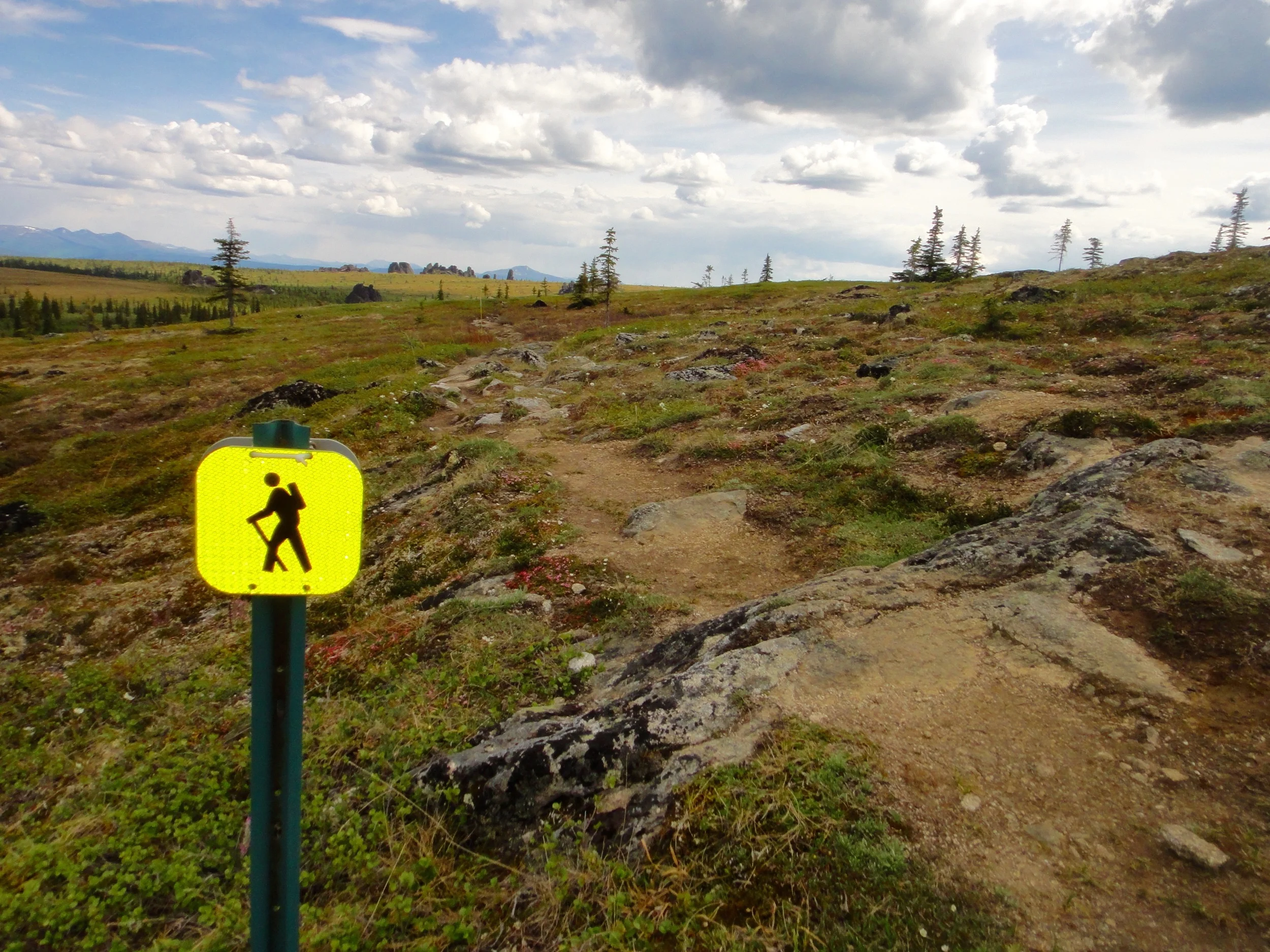 Granite Tors hike northeast of Fairbanks