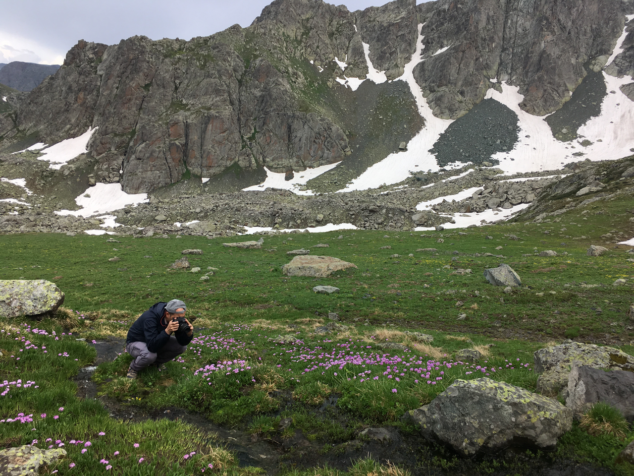 Dr. Ferhat Celep in the field
