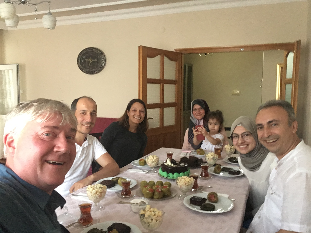 Invited for tea
