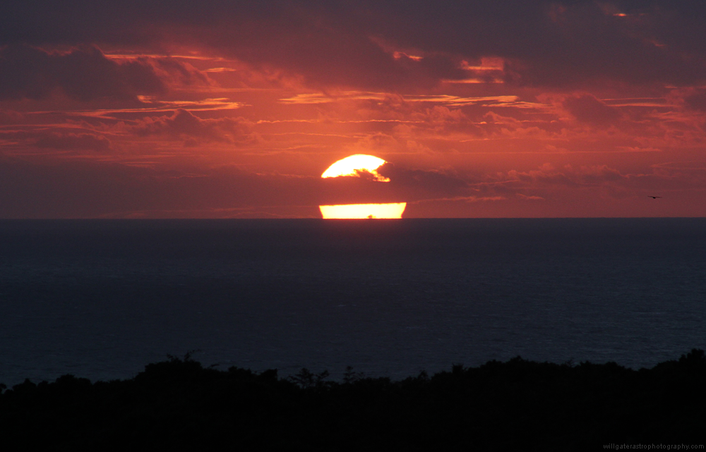 The 'Etruscan vase' sunset
