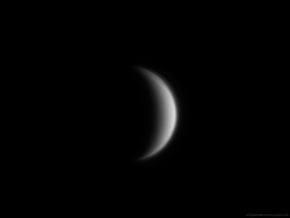 Crescent Venus, 1 May 2012