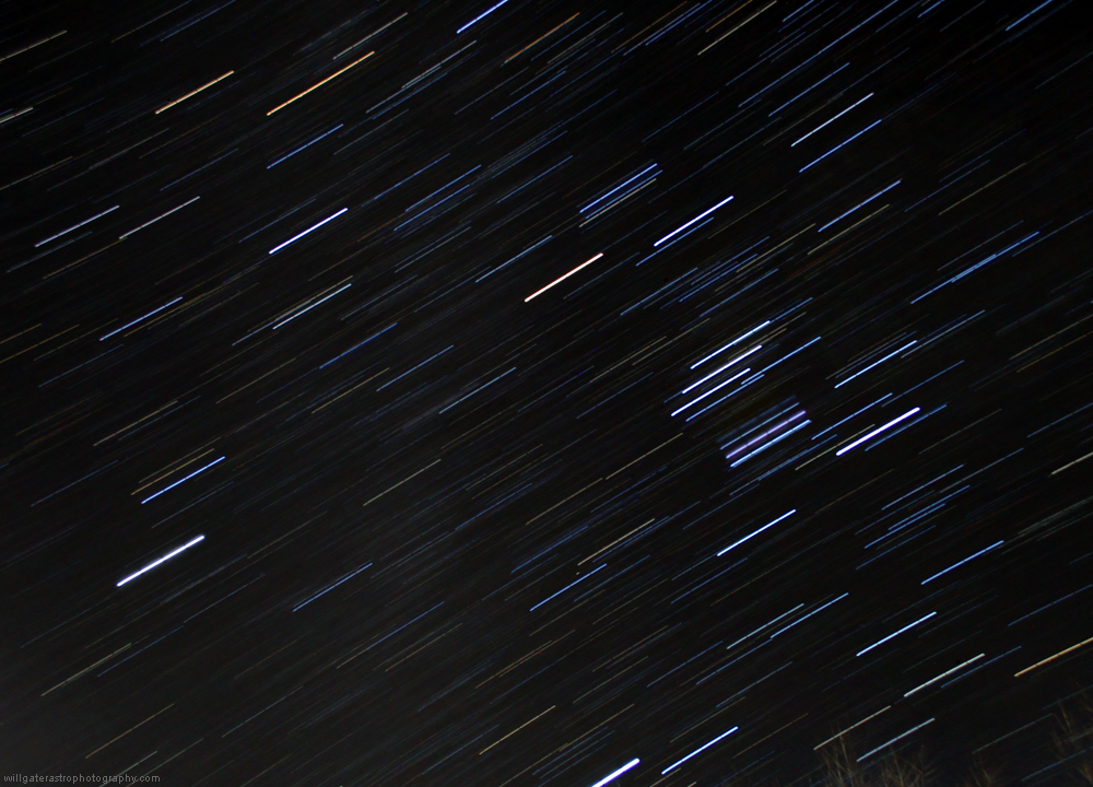 Orion startrails