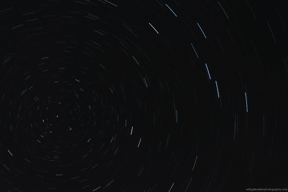 Polar startrails (including the Plough and Polaris)